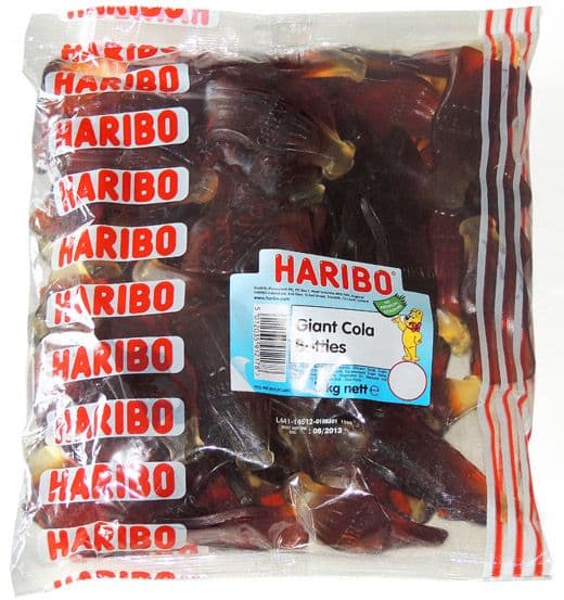 Haribo Giant Cola Bottle 3kg